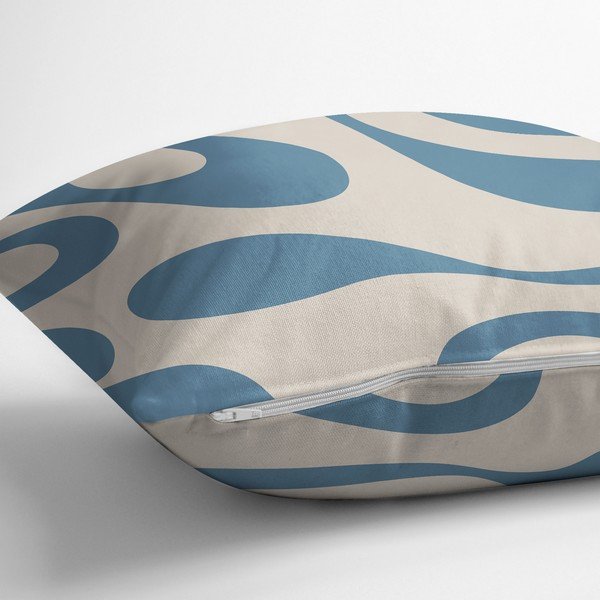 Poszewka na poduszkę 43x43 cm Blue Latte – Mila Home-image-2