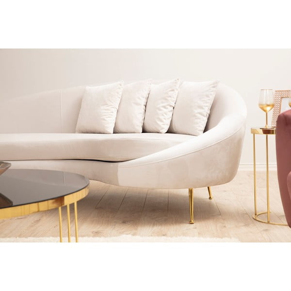 Kremowa sofa 255 cm Eses – Artie-image-1