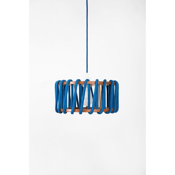 Niebieska lampa wisząca EMKO Macaron, ø 30 cm-image-1