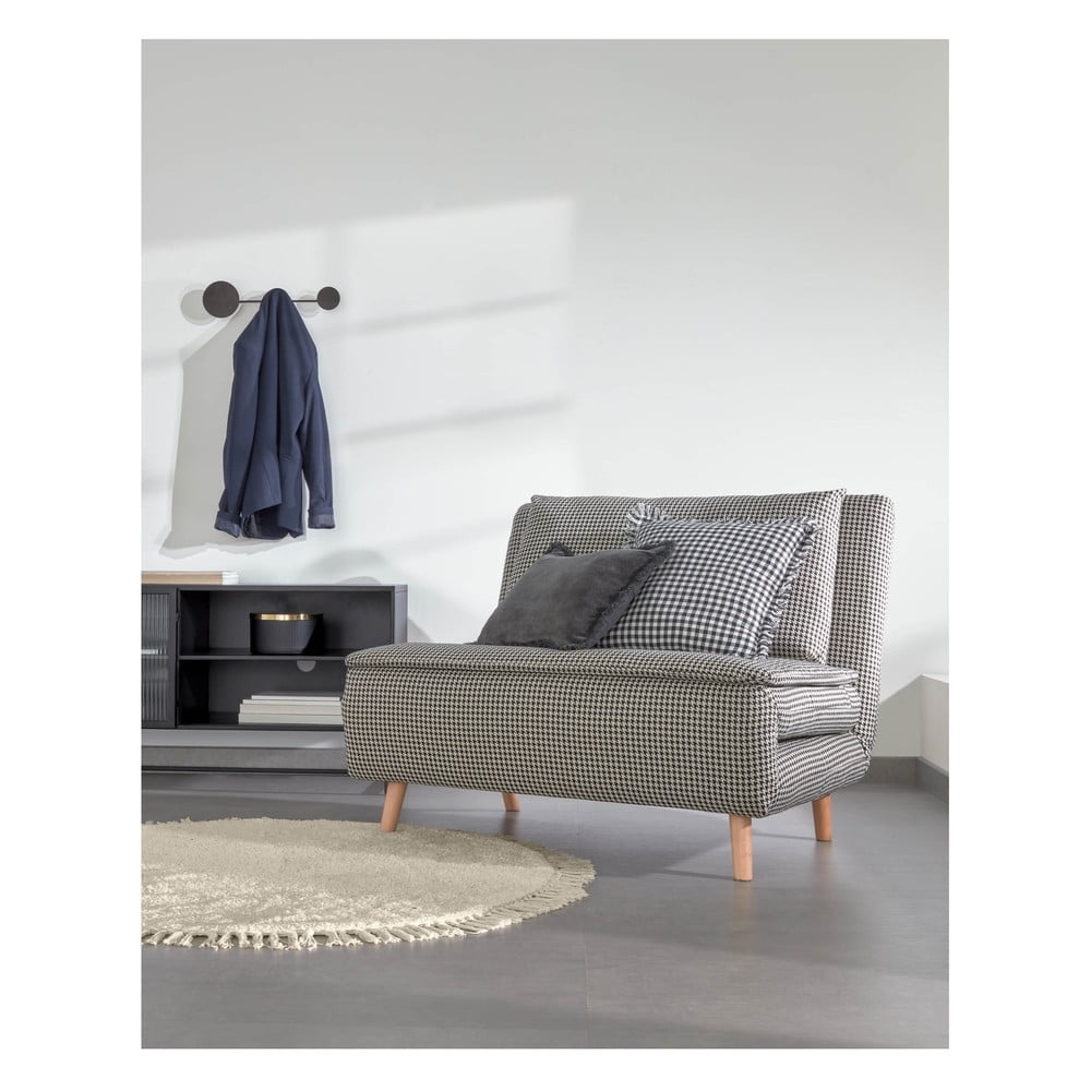 Czarny metalowy wieszak ścienny Kave Home Vianela, 41x10 cm (zdjęcie 4)