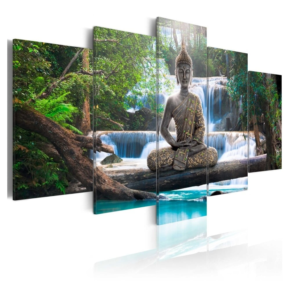 Obraz na płótnie Artgeist Buddha, 100x50 cm