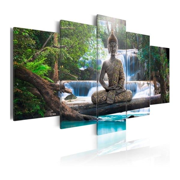 Wieloczęściowy obraz na płótnie Artgeist Buddha, 100x200 cm