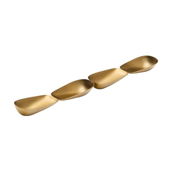 Miska do serwowania ze stali nierdzewnej w kolorze złota Aruc – Kave Home