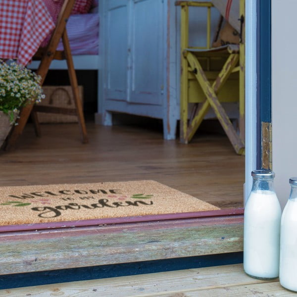 Wycieraczka z włókna kokosowego 60x90 cm Welcome to My Garden – Artsy Doormats-image-4