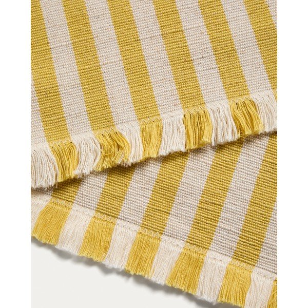 Tekstylne/z juty maty stołowe zestaw 2 szt. 35x50 cm Daltan – Kave Home-image-2