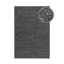 Ciemnoszary dywan z mieszanki wełny tkany ręcznie 120x170 cm Minerals – Flair Rugs