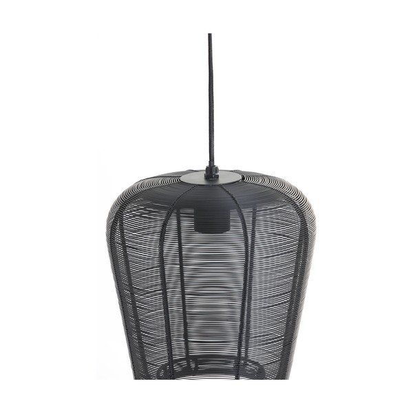 Czarna lampa sufitowa ø 23 cm Adeta – Light & Living-image-3