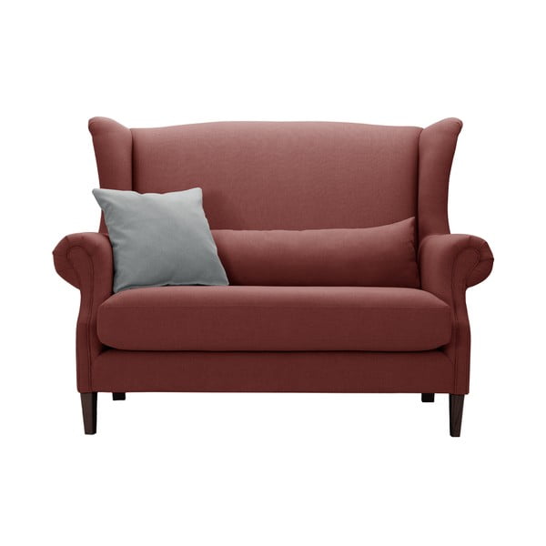 Ceglasta sofa 2-osobowa Rodier Intérieus Alpaga