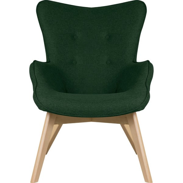 Ciemnozielony fotel Niko – Ropez-image-2