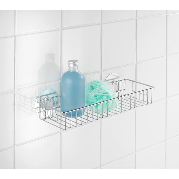 Półka łazienkowa samoprzylepna Wenko Static-Loc 35 cm, do 8 kg-image-1