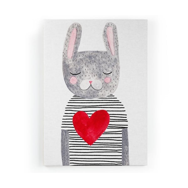 Obraz na płótnie Little Nice Things Rabbit, 60x40 cm