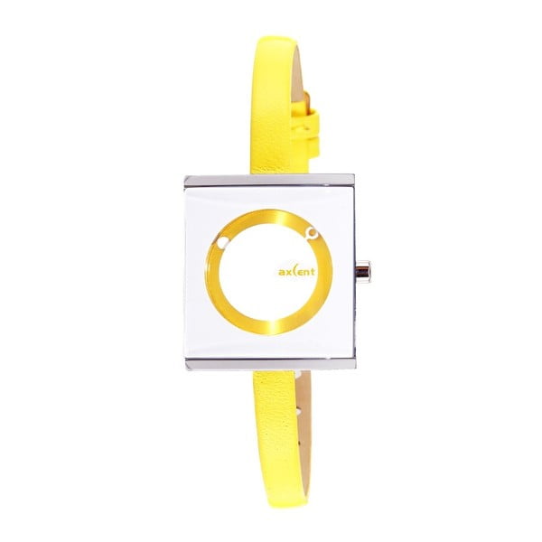 Żółty zegarek damski Axcent od Scandinavia Play