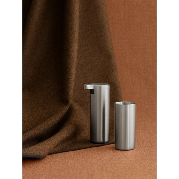 Dozownik do mydła ze stali nierdzewnej w kolorze matowego srebra 165 ml Modo – Blomus-image-2