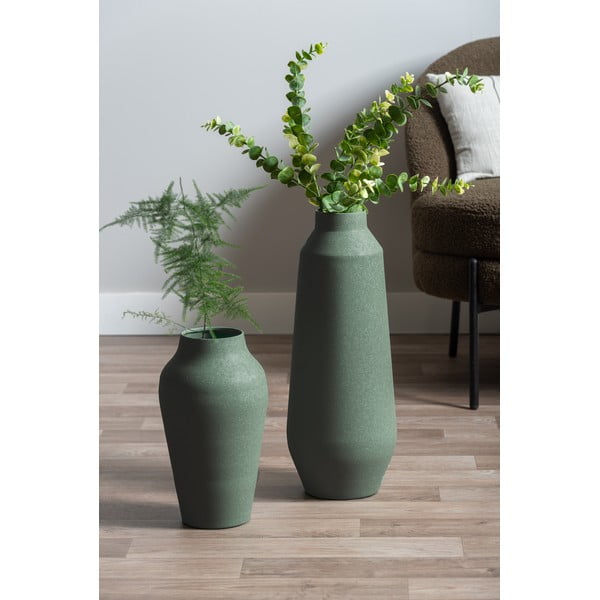 Zielony wysoki wazon (wysokość 49,5 cm) Boaz – PT LIVING-image-1