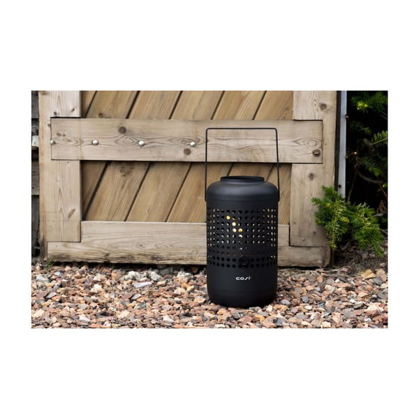 Czarna lampa gazowa Cosi Drop, wys. 37 cm-image-2