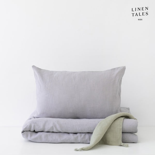 Lniana pościel dziecięca do łóżeczka 100x140 cm – Linen Tales