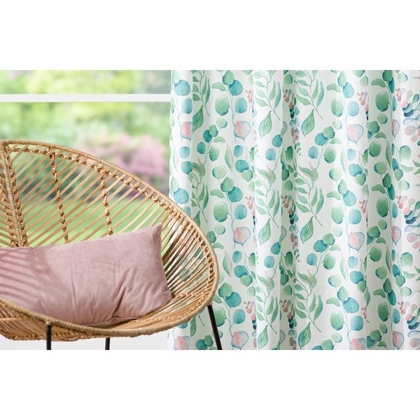 Zielona zasłona 140x260 cm Marema – Mendola Fabrics-image-3
