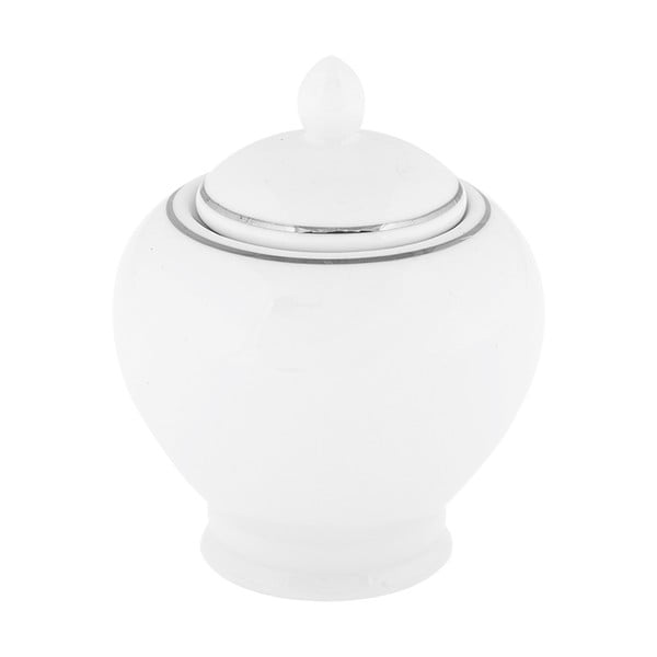 Biała porcelanowa cukierniczka Villa Altachiara Platinum Chic