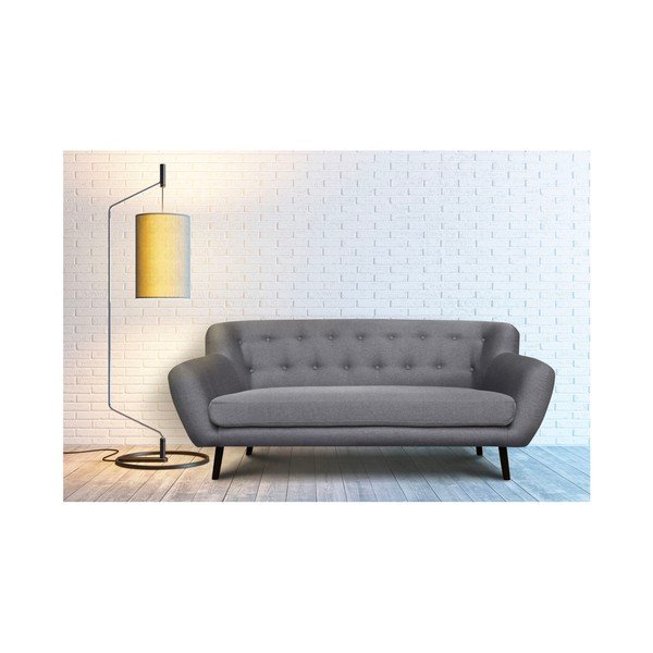 Szara sofa Cosmopolitan design Hampstead, 192 cm-image-3