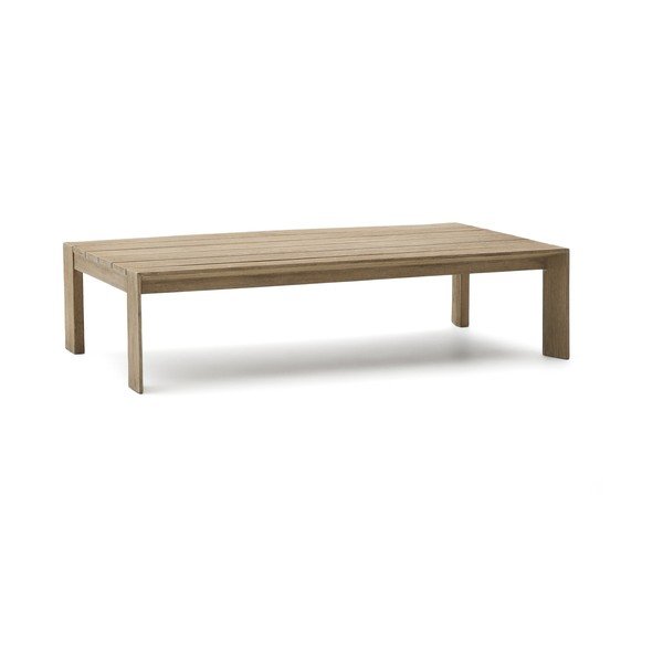 Stolik ogrodowy z litego drewna akacjowego 82,5x140 cm Ambra – Kave Home