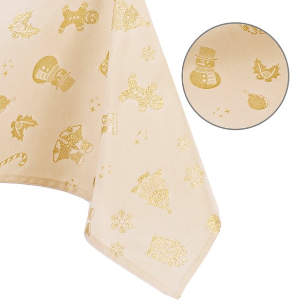 Obrus ze świątecznym motywem 80x80 cm – AmeliaHome-image-2