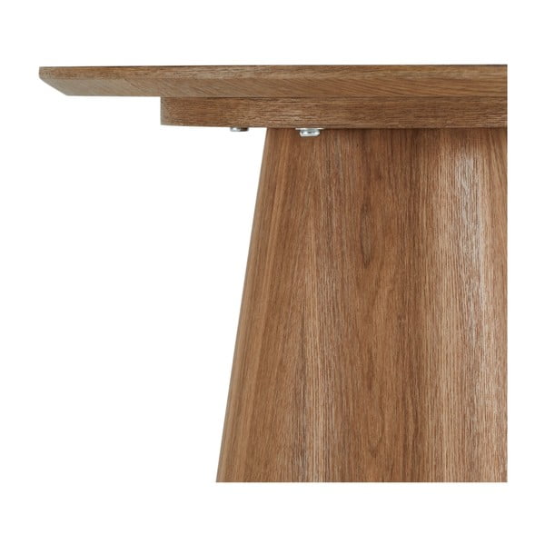 Stolik w dekorze dębu ø 45 cm Tango – Furnhouse-image-3
