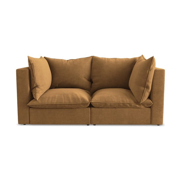 Sofa w kolorze terakoty 180 cm Manao – Makamii