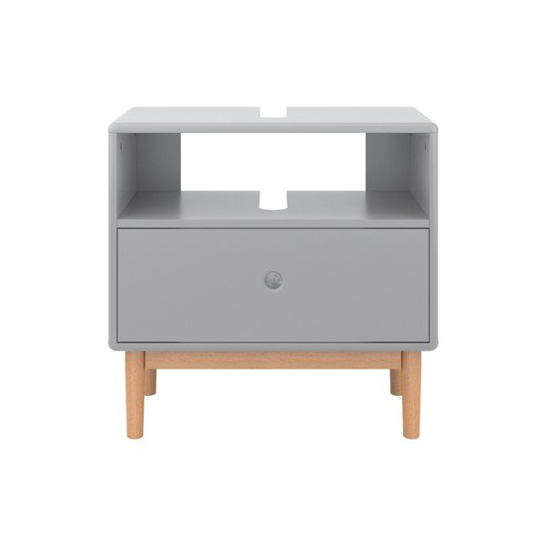 Szara szafka pod umywalkę 66x45 cm Color Bath – Tom Tailor-image-2