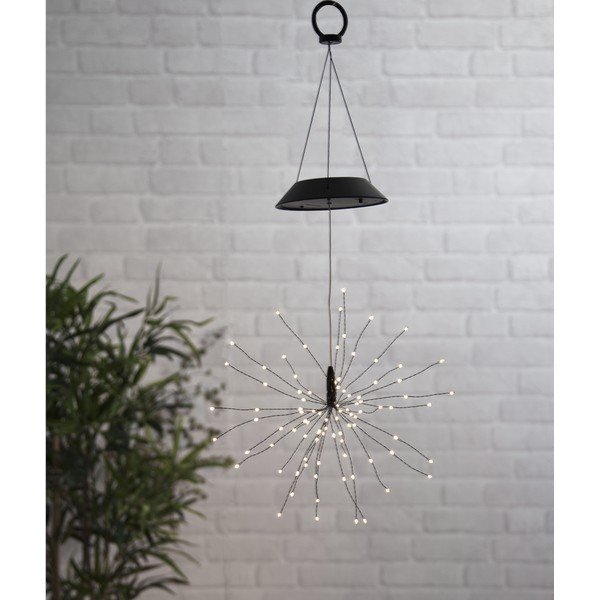 Ogrodowa lampa solarna LED z białymi diodami Star Trading Firework, wys. 50 cm-image-3