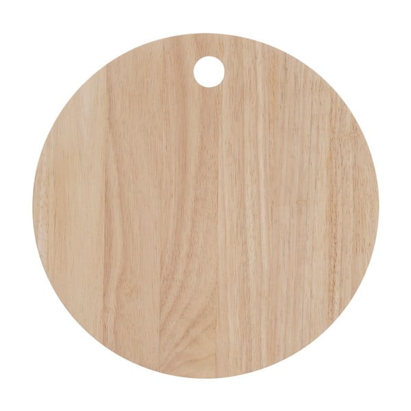 Deska do krojenia z drewna egzotycznego A Simple Mess Sven, ⌀ 30 cm