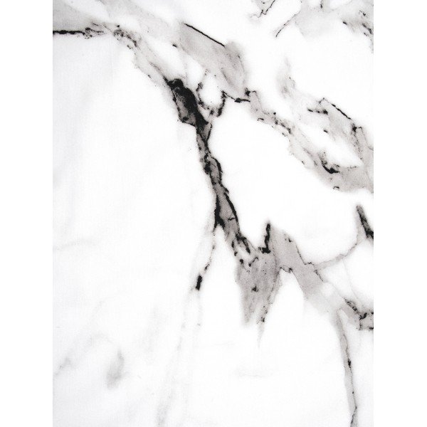 Biało-szara pościel jednoosobowa z perkalu bawełnianego Westwing Collection Malin, 135x200 cm-image-1