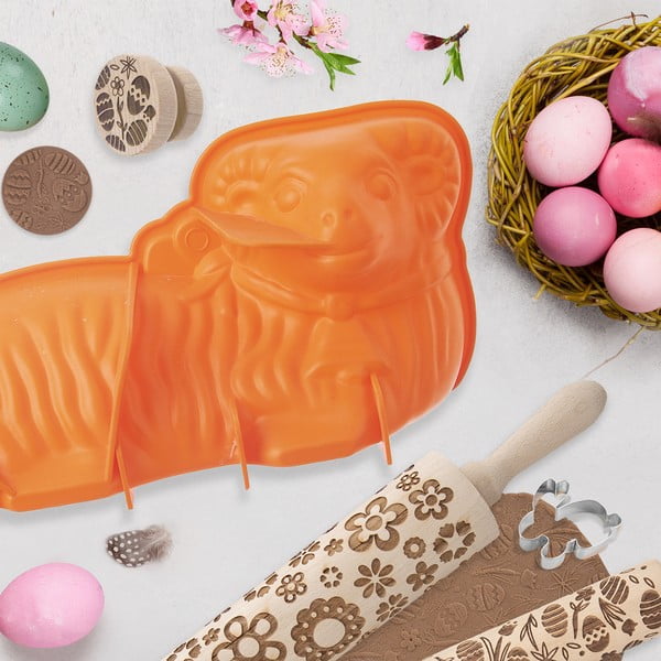 Silikonowa forma do pieczenia baranka wielkanocnego 17x31 cm – Orion-image-1