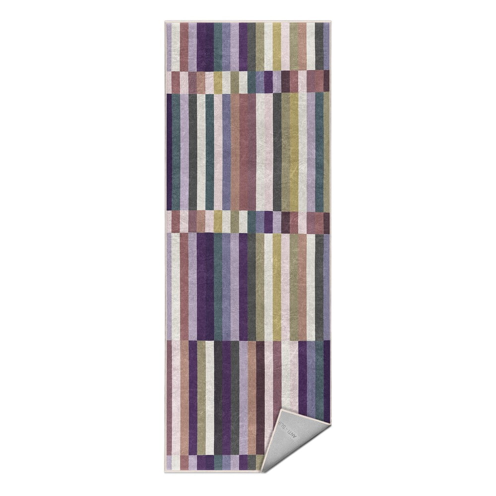 Fioletowy chodnik odpowiedni do prania 80x200 cm Purple Rain – Mila Home