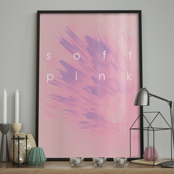 Plakat DecoKing Explosion SoftPink, 70x50 cm-image-1