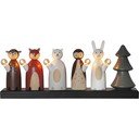 Dekoracja świetlna ze świątecznym motywem Forest Friends – Star Trading