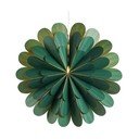 Zielona dekoracja świetlna ze świątecznym motywem ø 45 cm Marigold – Markslöjd