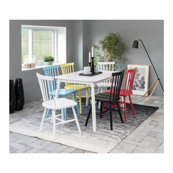 Zestaw 2 czarnych krzeseł Actona Riano Dining Set-image-2