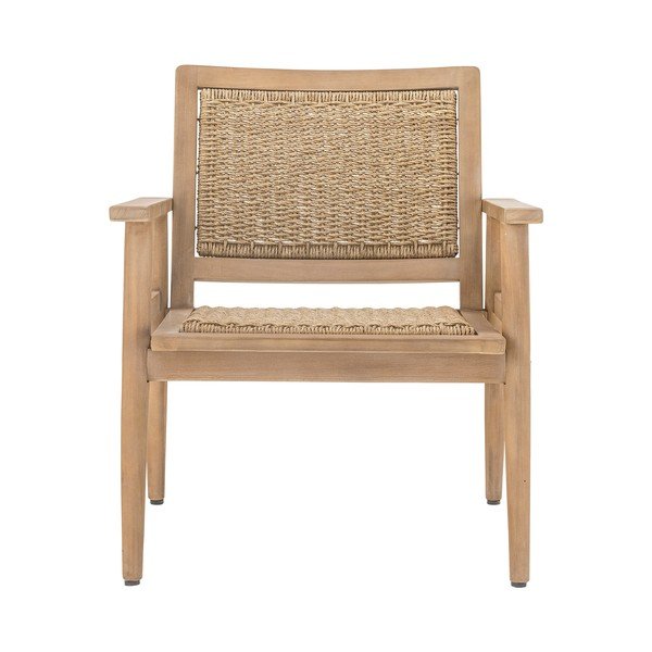 Drewniany fotel ogrodowy w naturalnym kolorze Sorrento – Bloomingville-image-2