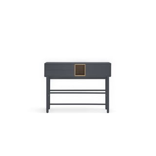 Ciemnoszara konsola 35x120 cm Corvo – Teulat