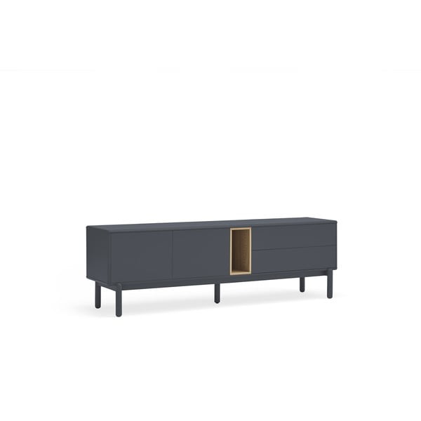 Ciemnoszara szafka pod TV 180x56 cm Corvo – Teulat-image-1