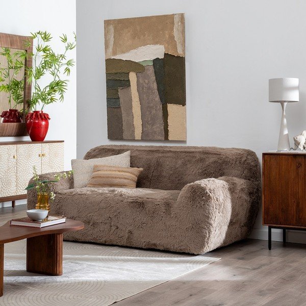 Brązowa sofa 185 cm Teddy – Ixia-image-4