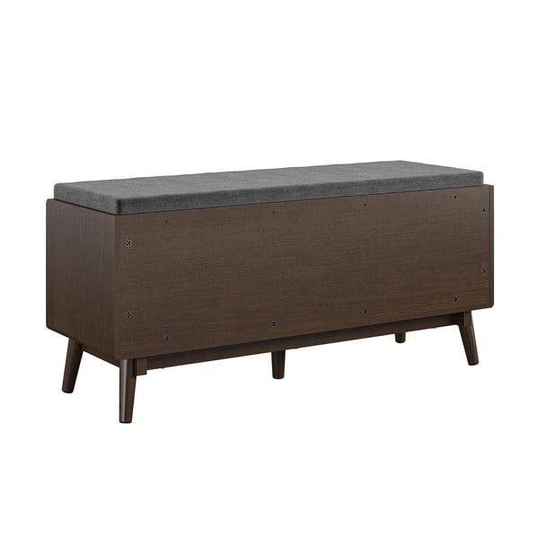 Brązowa szafka na buty z ławką Novogratz Brittany-image-4