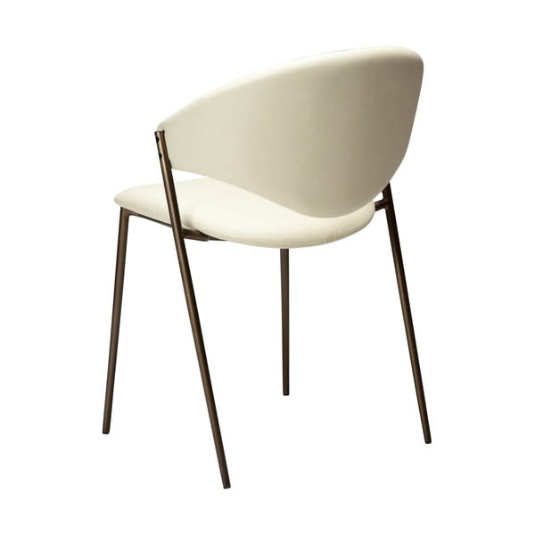 Krzesło z imitacji skóry w kolorze kości słoniowej Zone – DAN-FORM Denmark-image-4