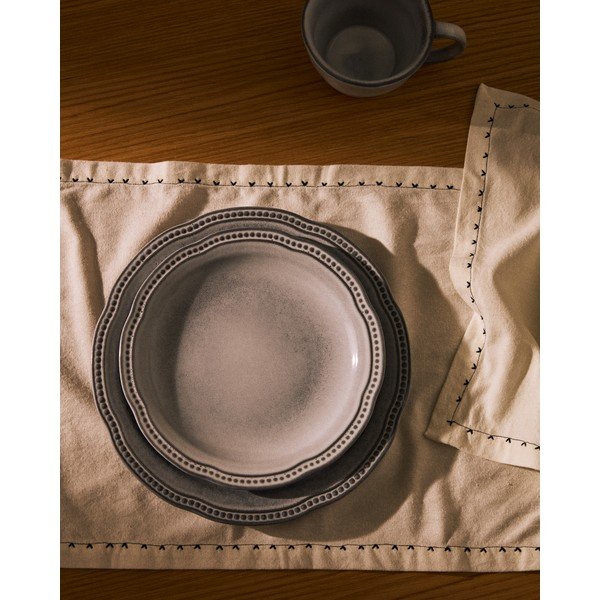 Niebieski ceramiczny talerz ø 27 cm Dovec – Kave Home-image-1