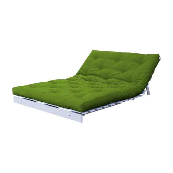 Sofa wielofunkcyjna Karup Roots White/Lime-image-4