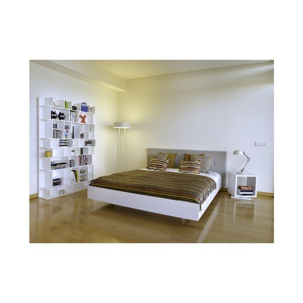 Biała wysoka biblioteczka TemaHome Panorama-image-3