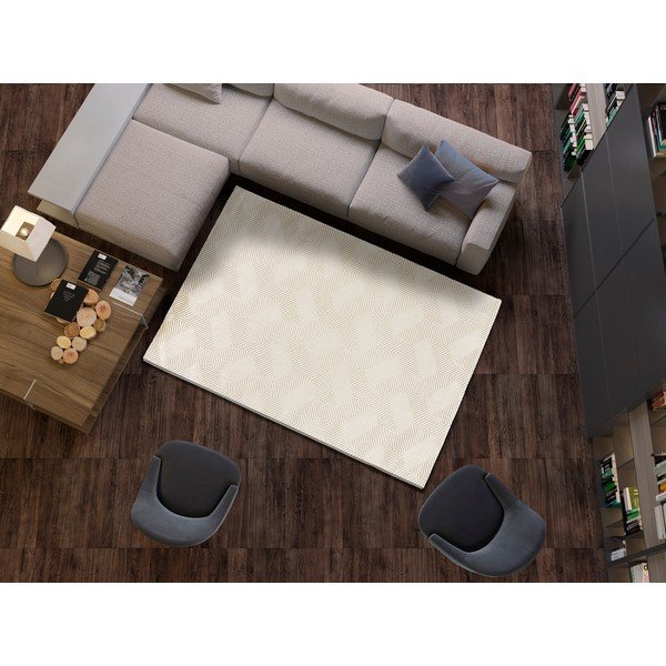 Kremowy dywan 200x290 cm Sign – Universal-image-1