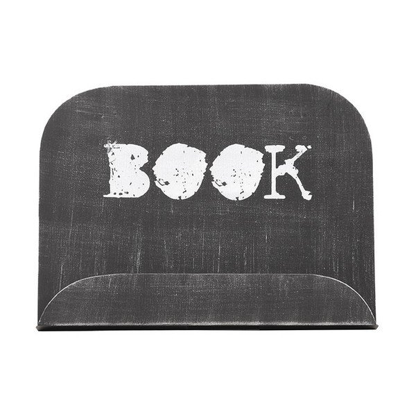 Czarny metalowy stojak na książkę LABEL51-image-1