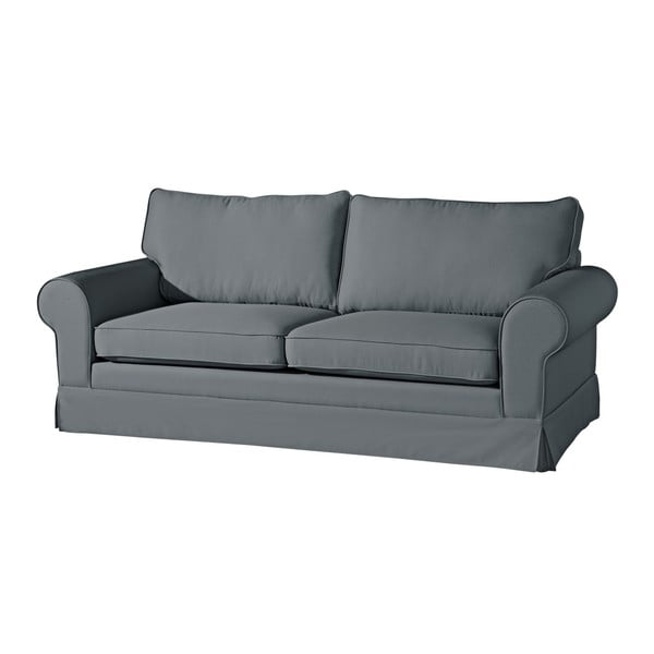 Antracytowa sofa Max Winzer Hilary, 202 cm