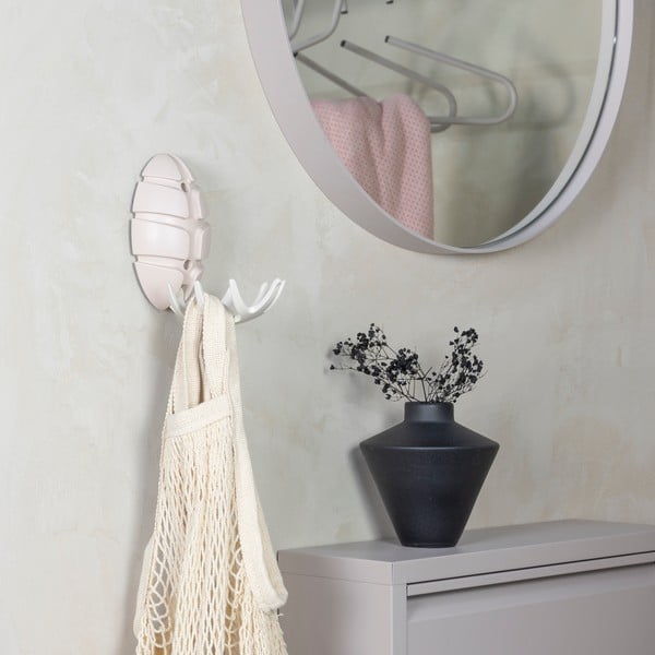 Beżowy ścienny plastikowy haczyk Bug – Spinder Design-image-3